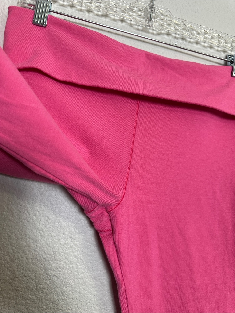 PINK Victoria’s Secret Flare Leggings Foldover Waistband Yoga Pants Medium READ - Picture 4 of 11